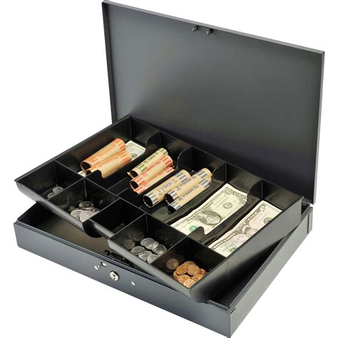 cash box steel|metal cash box with key.